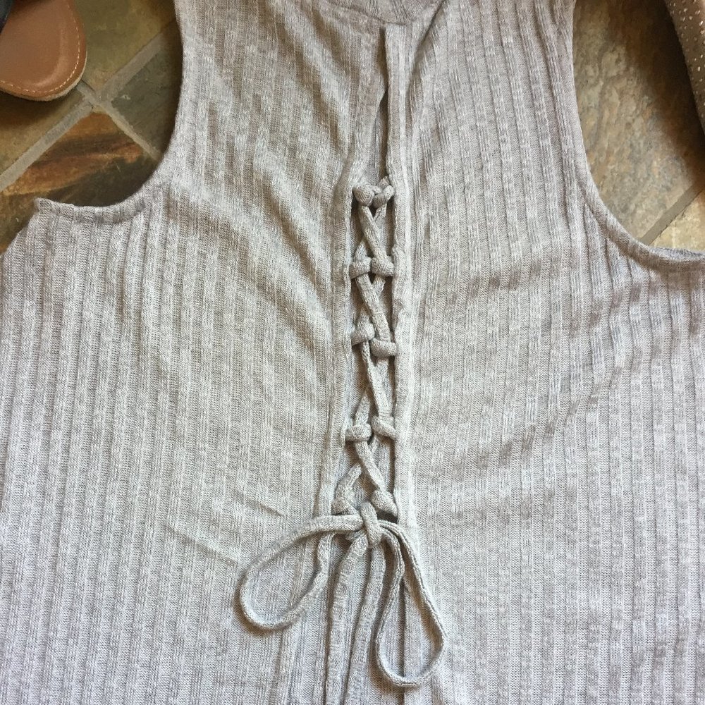 Altar’d State Lace-Up Tunic Top - NEW - Picture 10 of 16